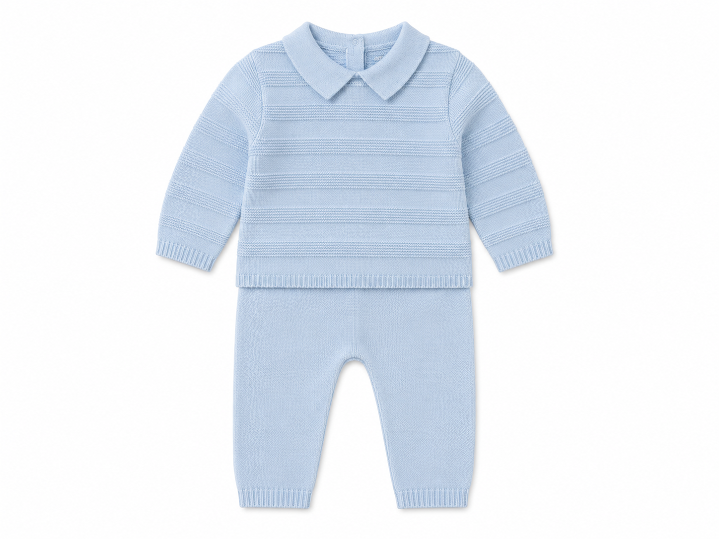 Alfie Pex Baby Boys Knitted Tracksuit Set