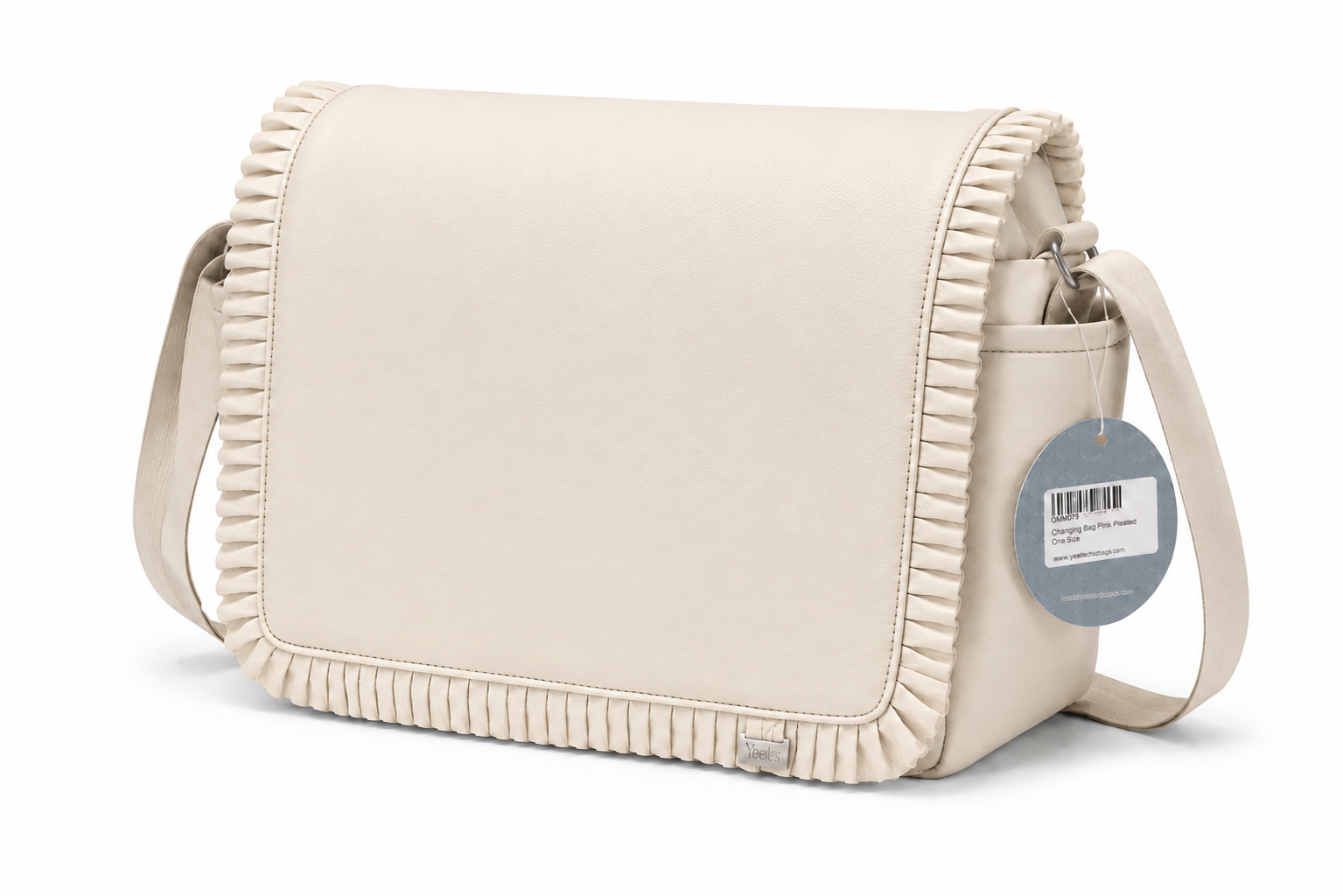 Nubeluna 070455 Frilled Baby Changing Bag Camel