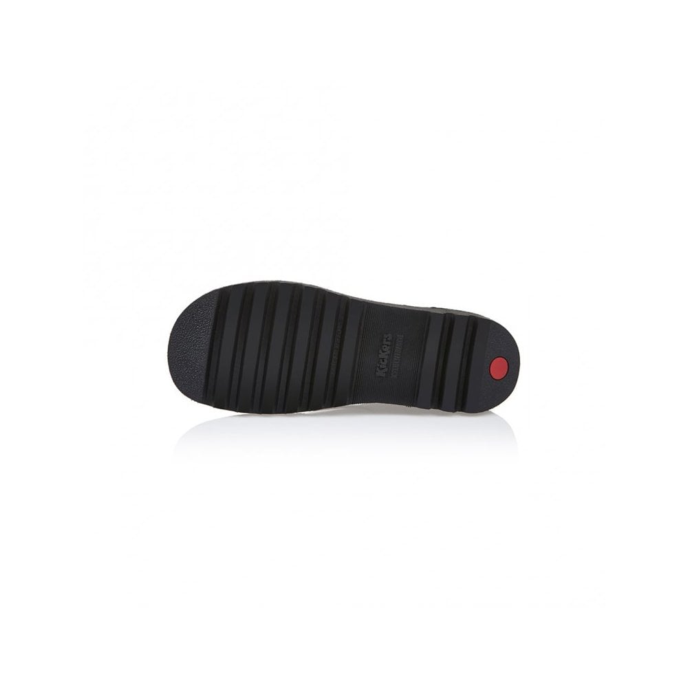 Kick Lo Youth Black Lace Kicker Shoe Sizes 36-39