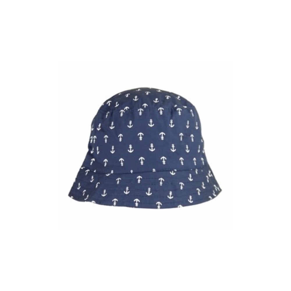 0185 Navy Anchor Hat