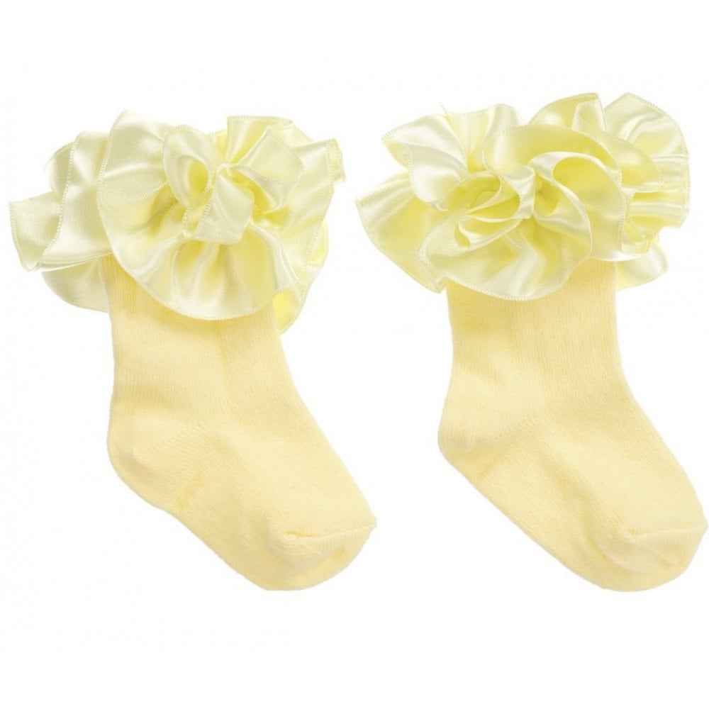 049 Frilly Socks Lemon