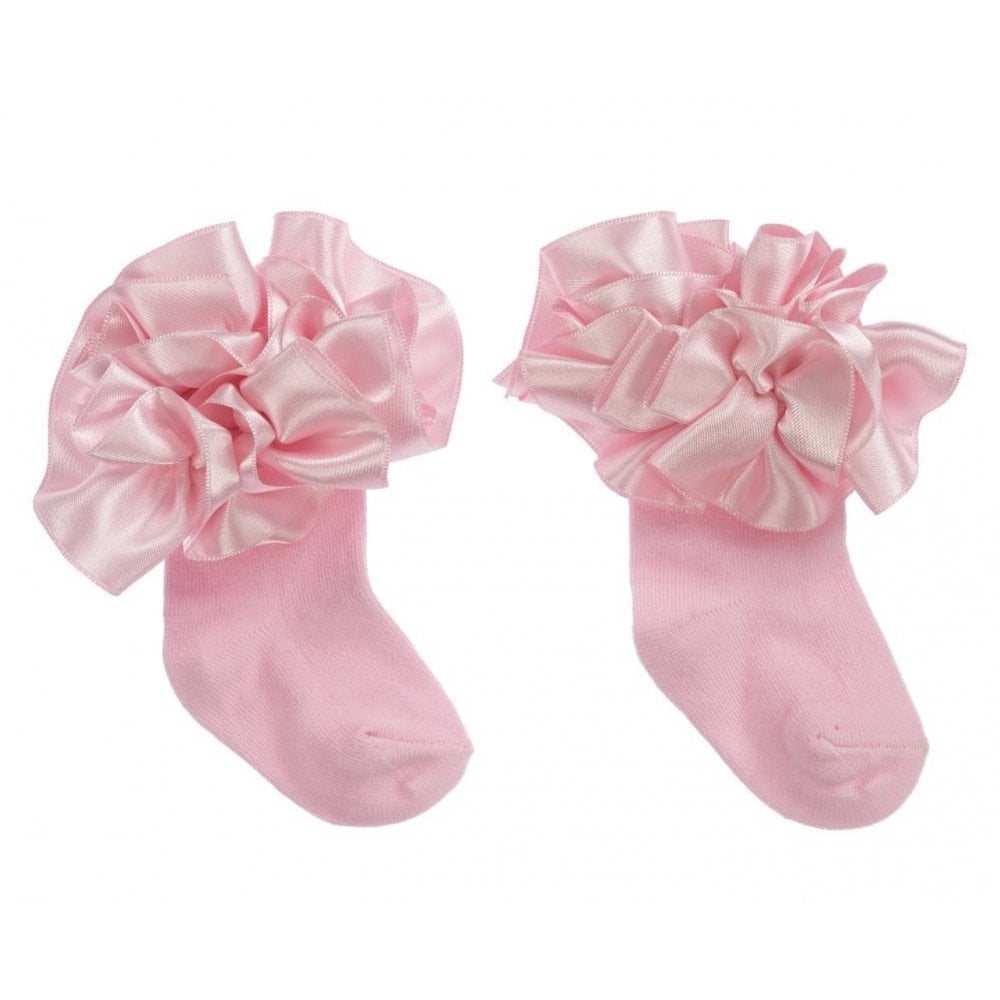 049 Frilly Socks Pink