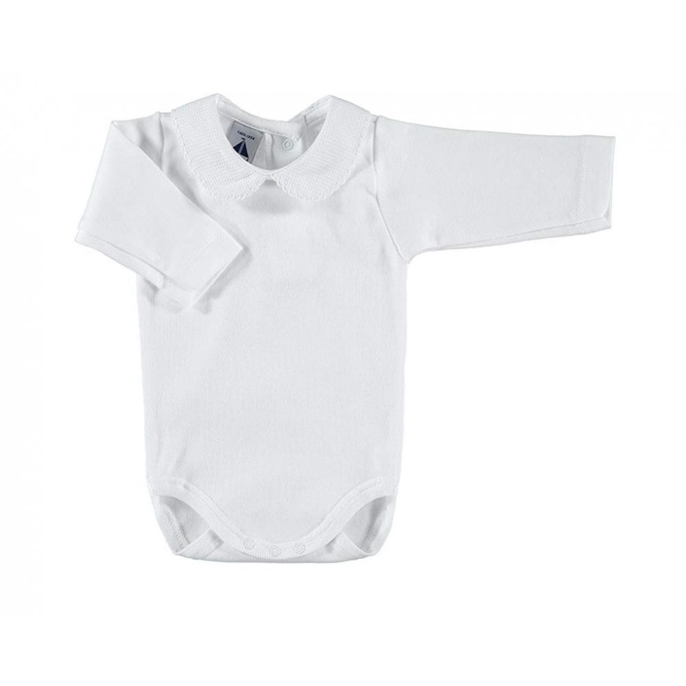1188 Babidu Long Sleeve White Vest