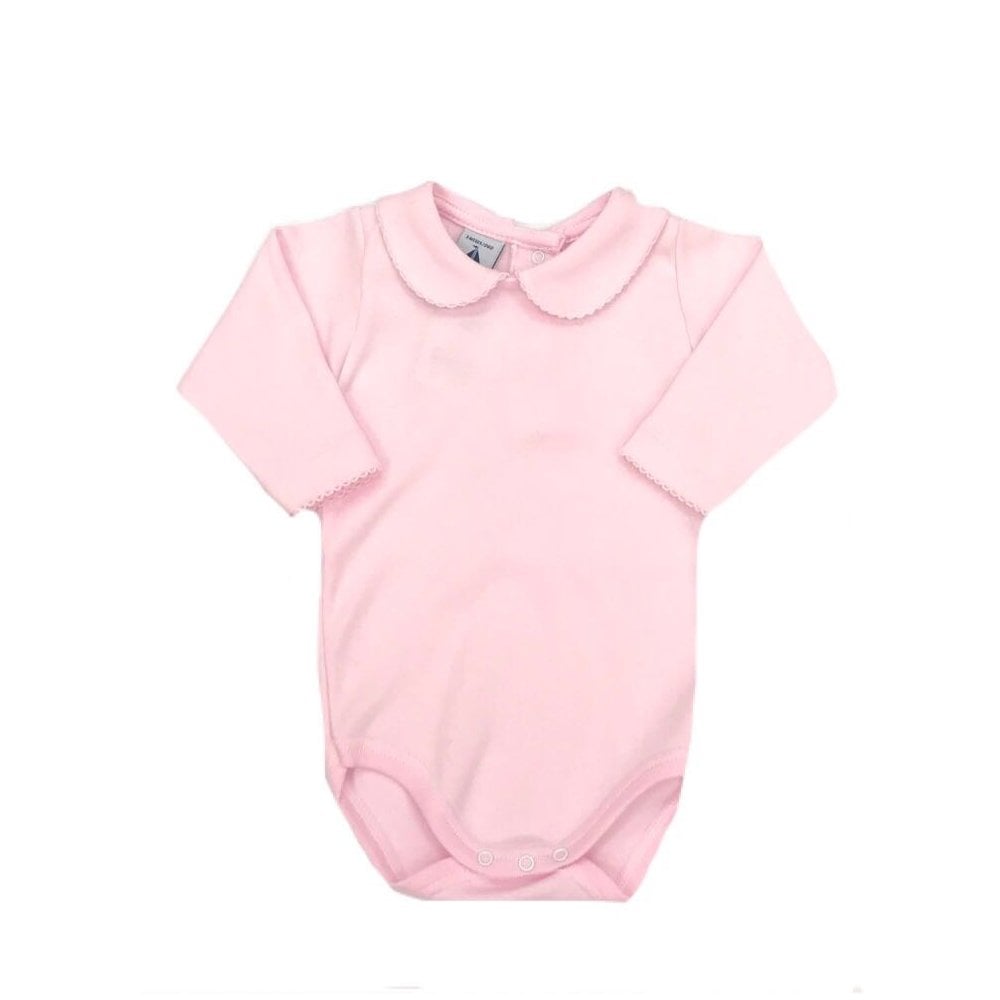 1190 Long Sleeve Vest Baby Pink