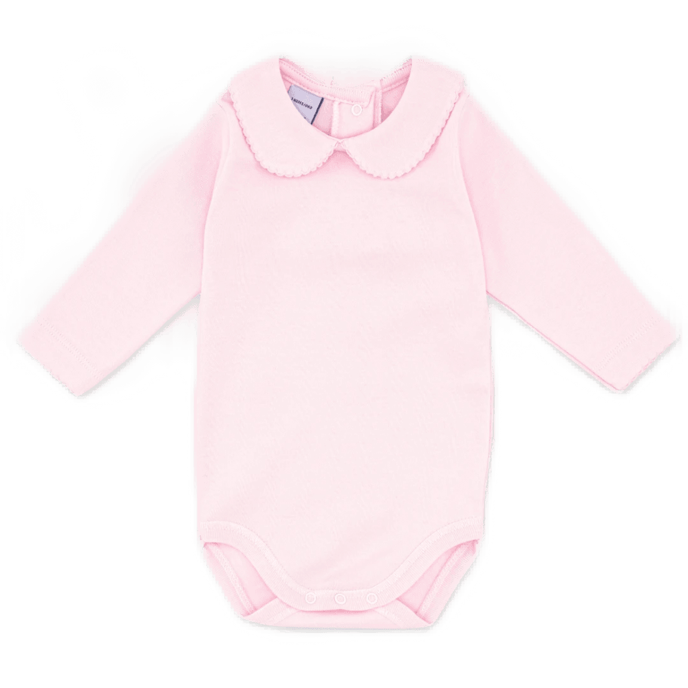 1190 Long Sleeve Vest Baby Pink