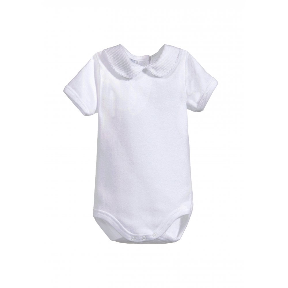 1192 White Peterpan Vest