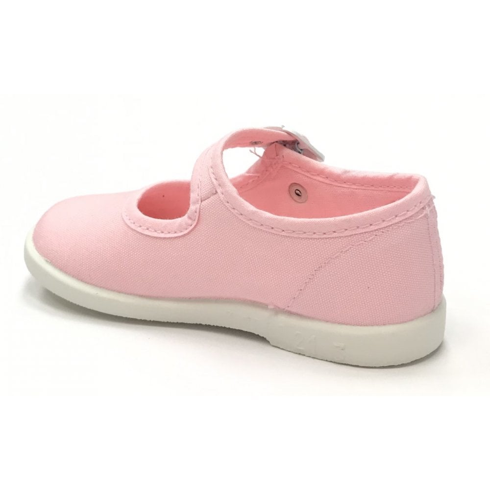 1210 Canvas Mary Jane Shoe Baby Pink