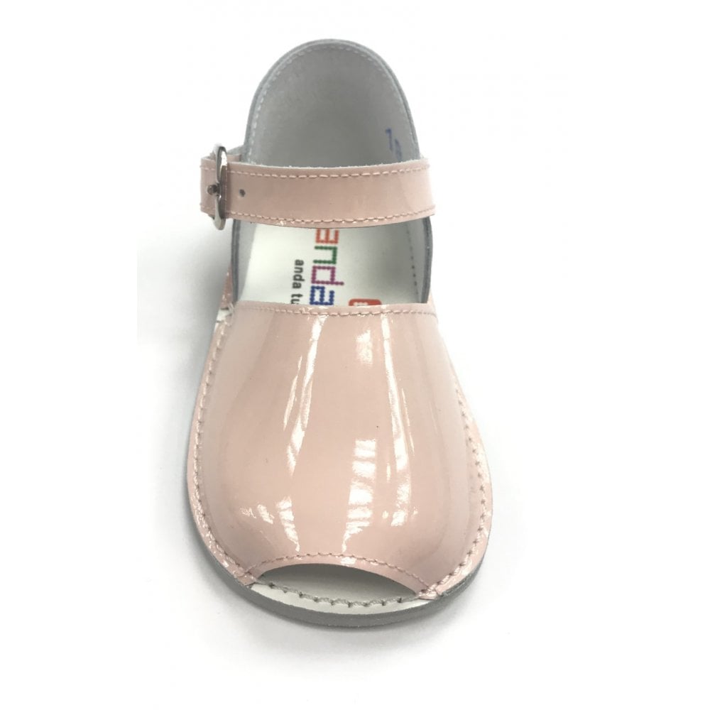 171047 Buckle Sandal Pink Patent