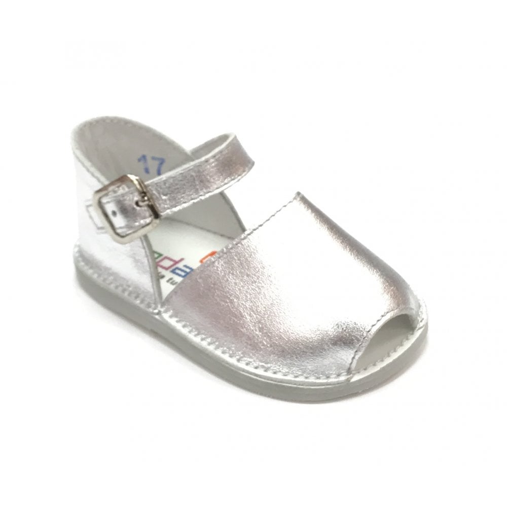 171047 Buckle Sandal Silver