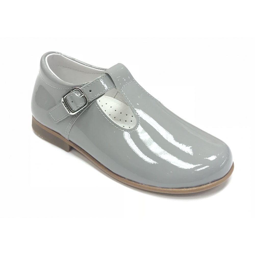 182865 Grey Patent T-Bar