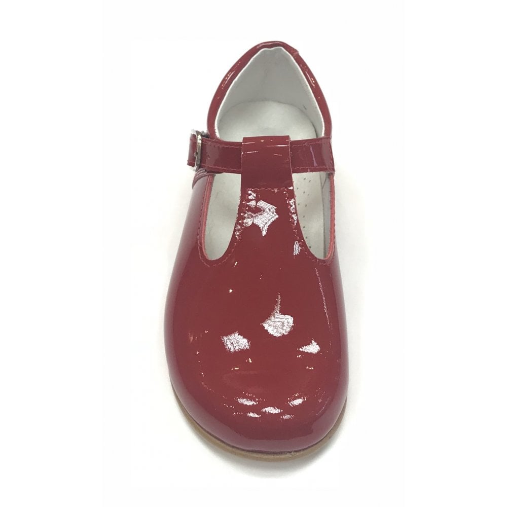 182865 Red Patent T-Bar