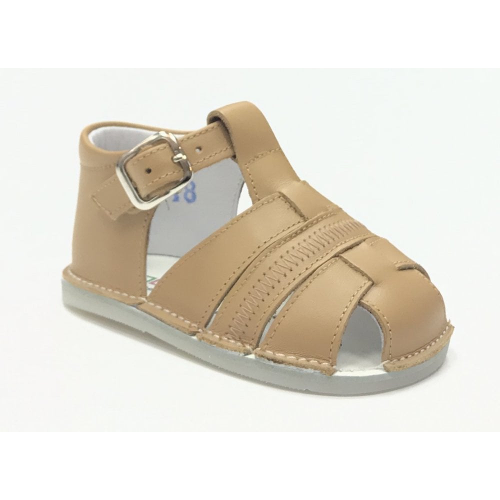 191033 Leather Sandals Camel