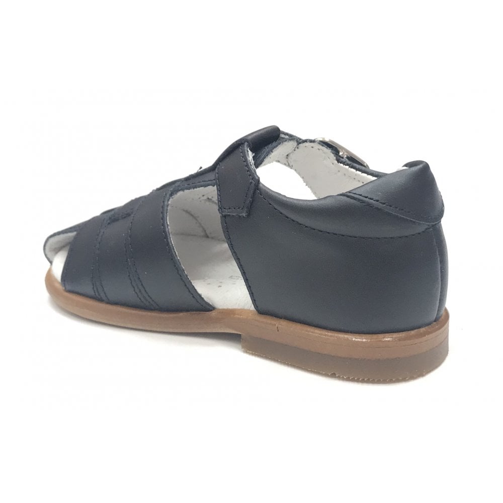 191870 Leather Sandal Navy