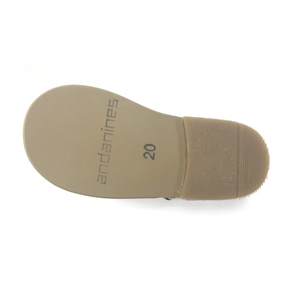 191870 Leather Sandal White