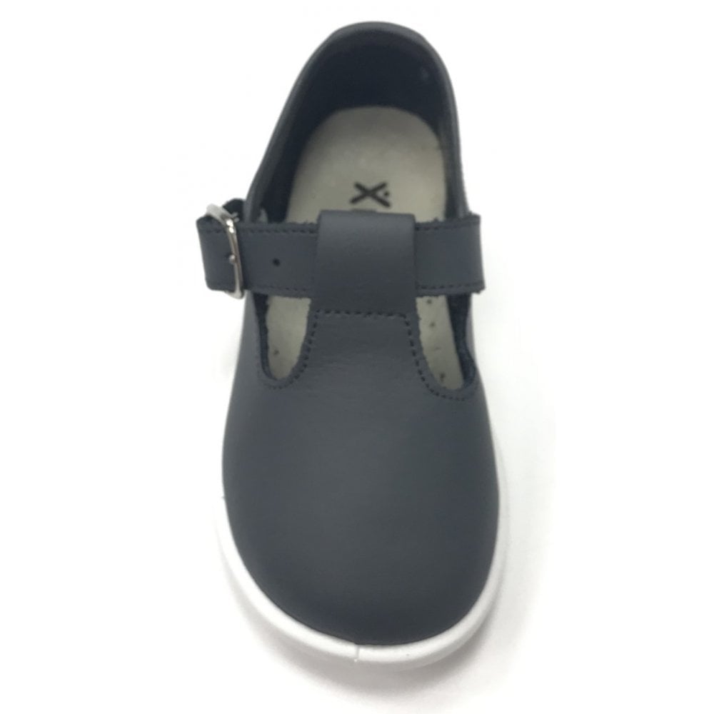 20200 Leather T-Bar Grey