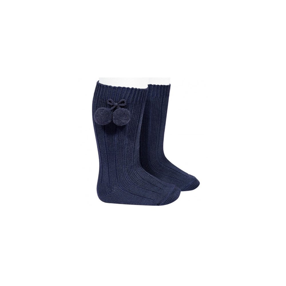 3.015/2 Pom Pom Long Navy