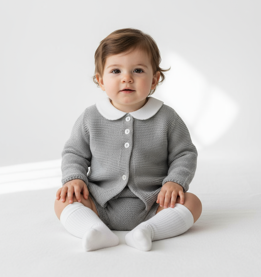 40164 Babidu 3 Piece Set Grey