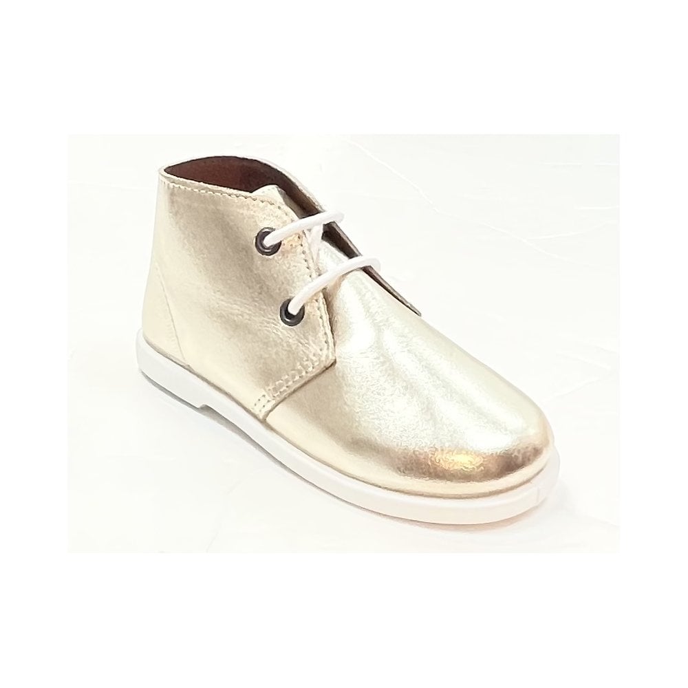 40200 Leather Boot Gold