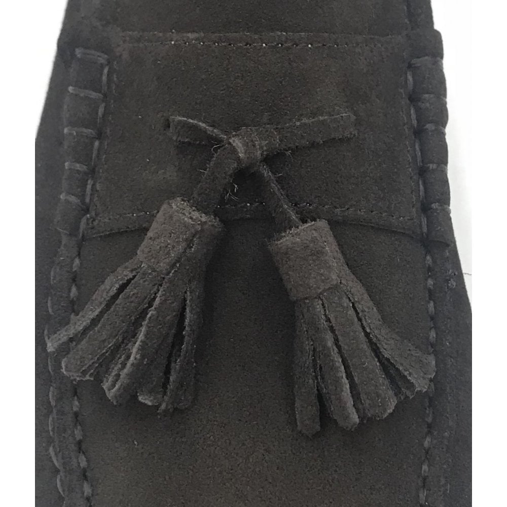 4432 Tassel Loafer Brown Suede