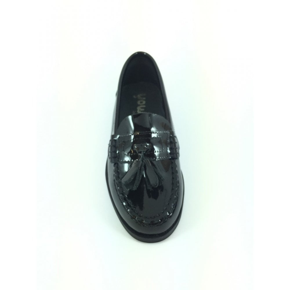 5080 Adults Patent Tassel Loafer