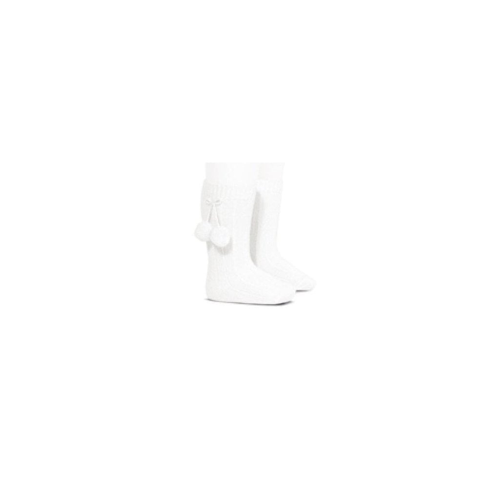 3.015/2 Pom Pom Long White