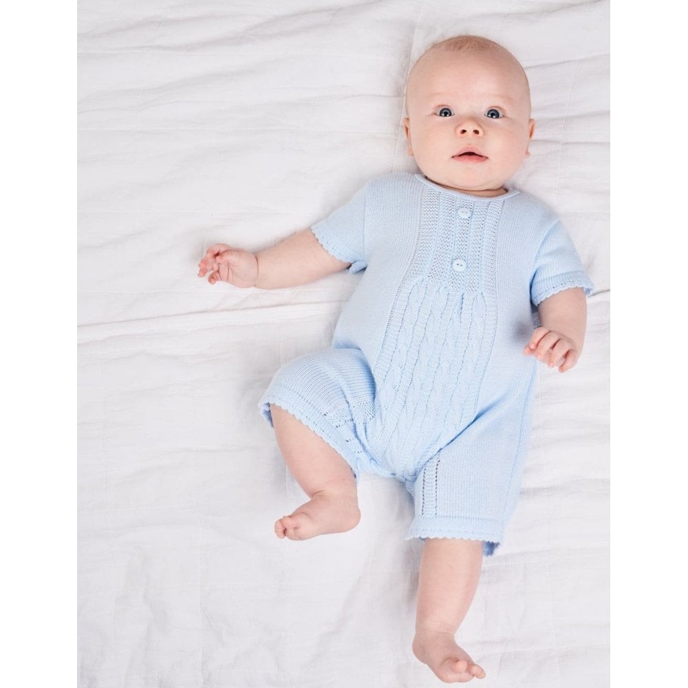 A1578 Romper Baby Blue