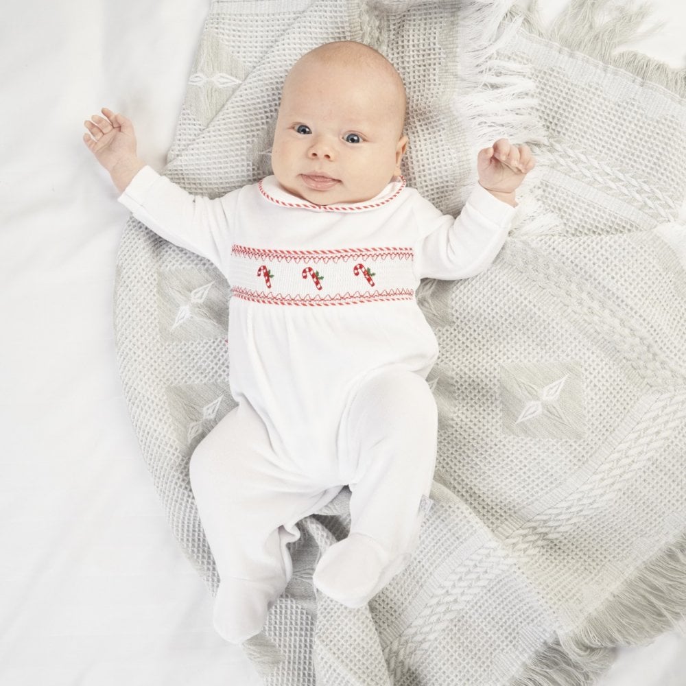AX2531 Candy Cane Christmas Babygrow