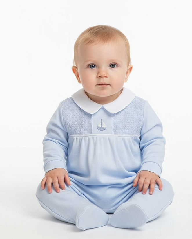 AV2439B Blue Babygrow