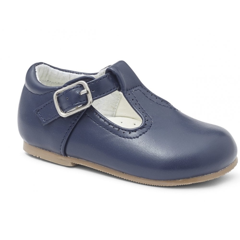 Amelia Navy T-bar