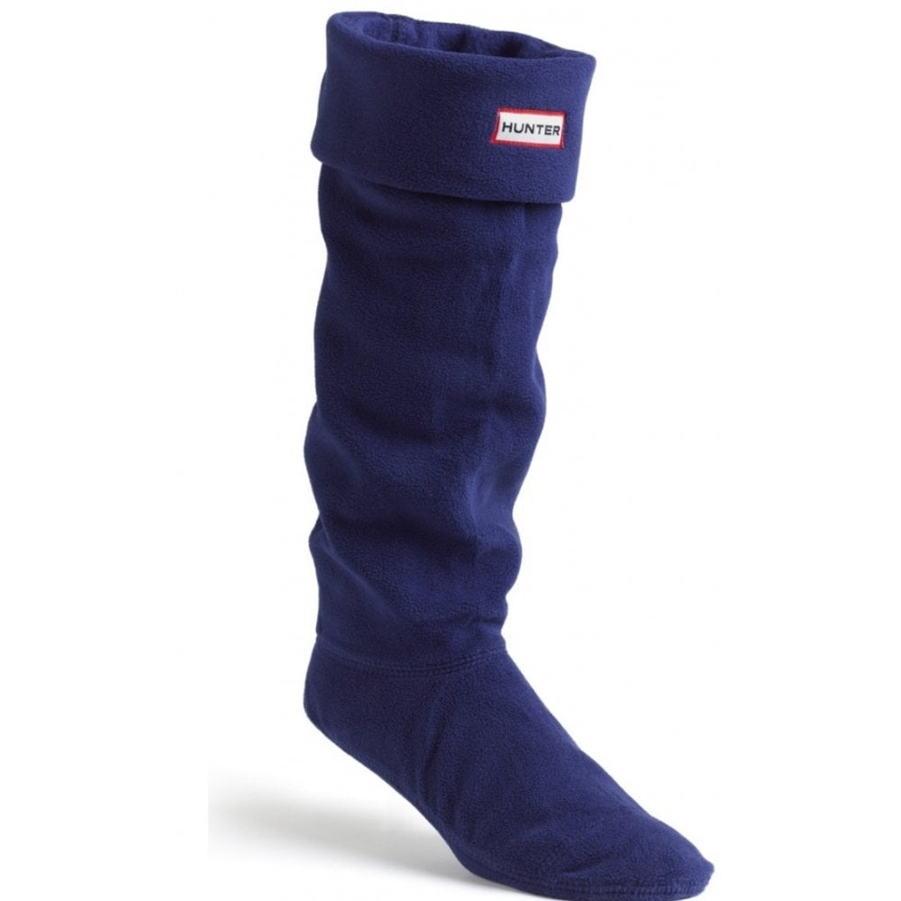 Hunter Socks Kids Fleece Navy