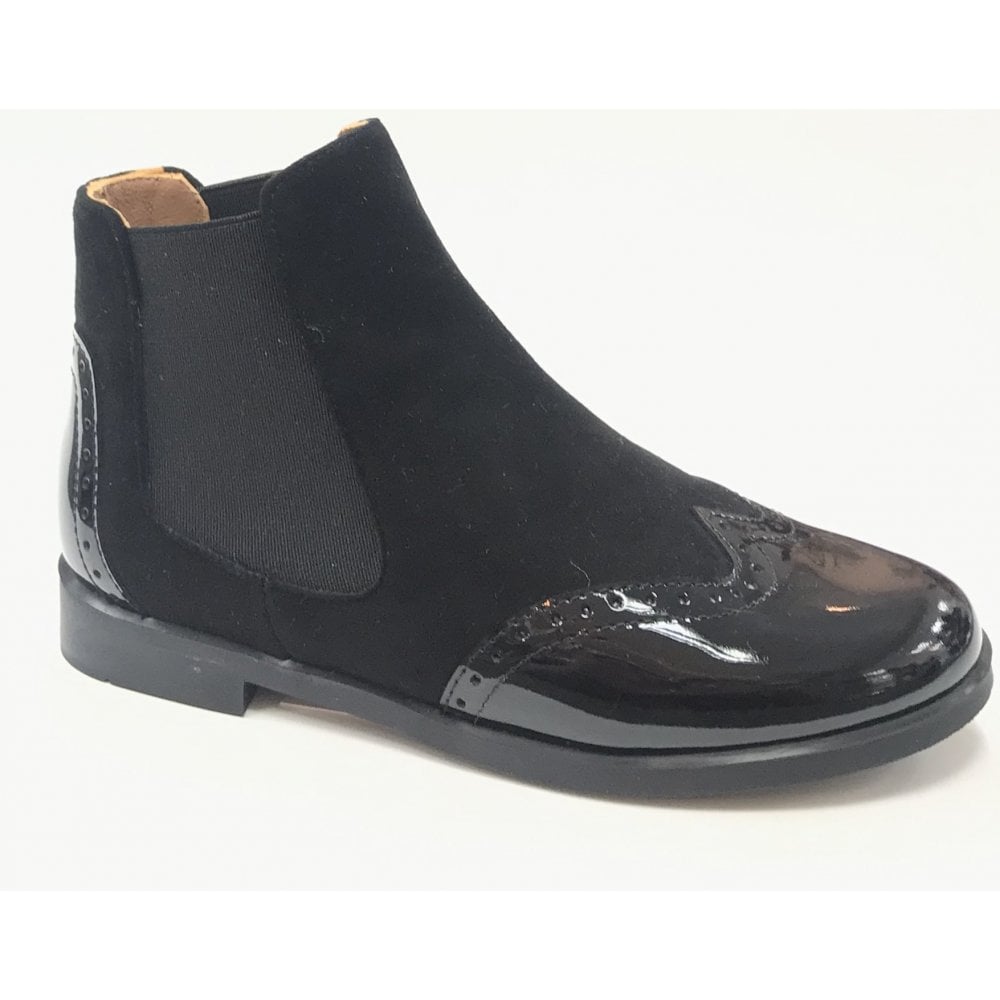 A-2644 Girls Boot Black