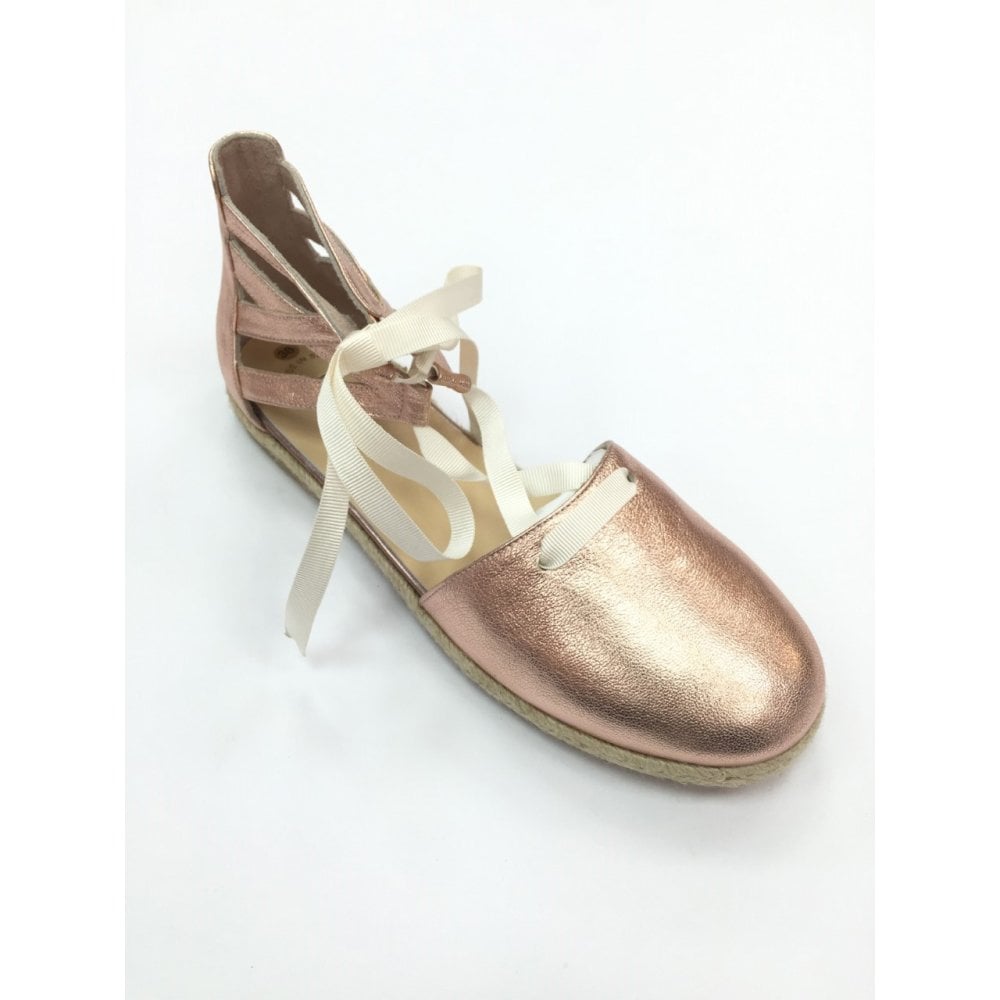 A-3178 Rose Gold Espadrille