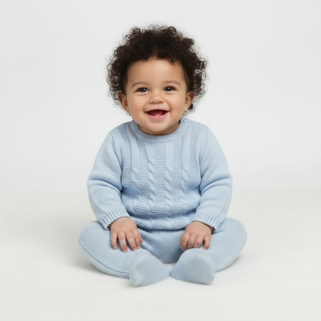 A1173 Boys Blue 2 Piece Set