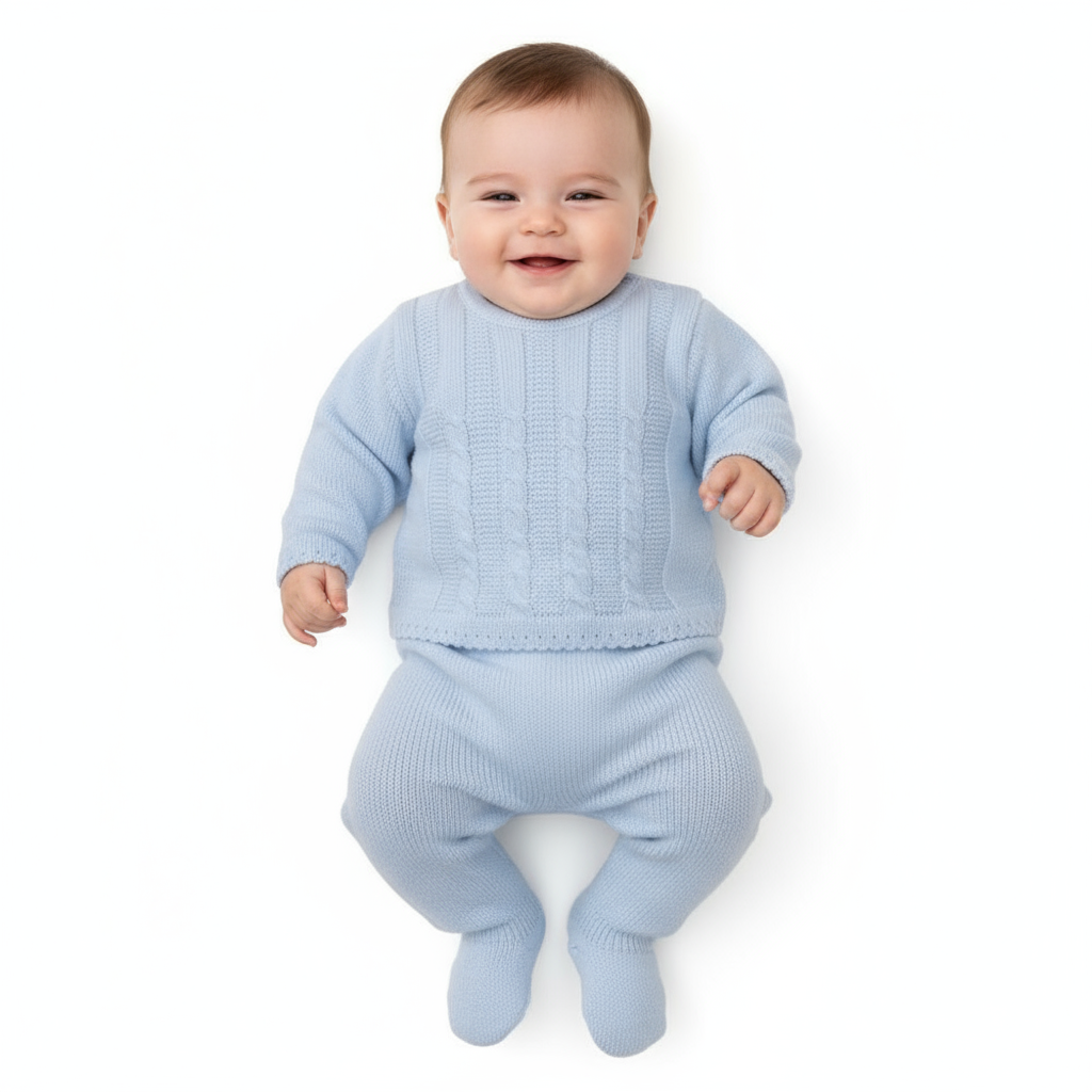 A1173 Boys Blue 2 Piece Set