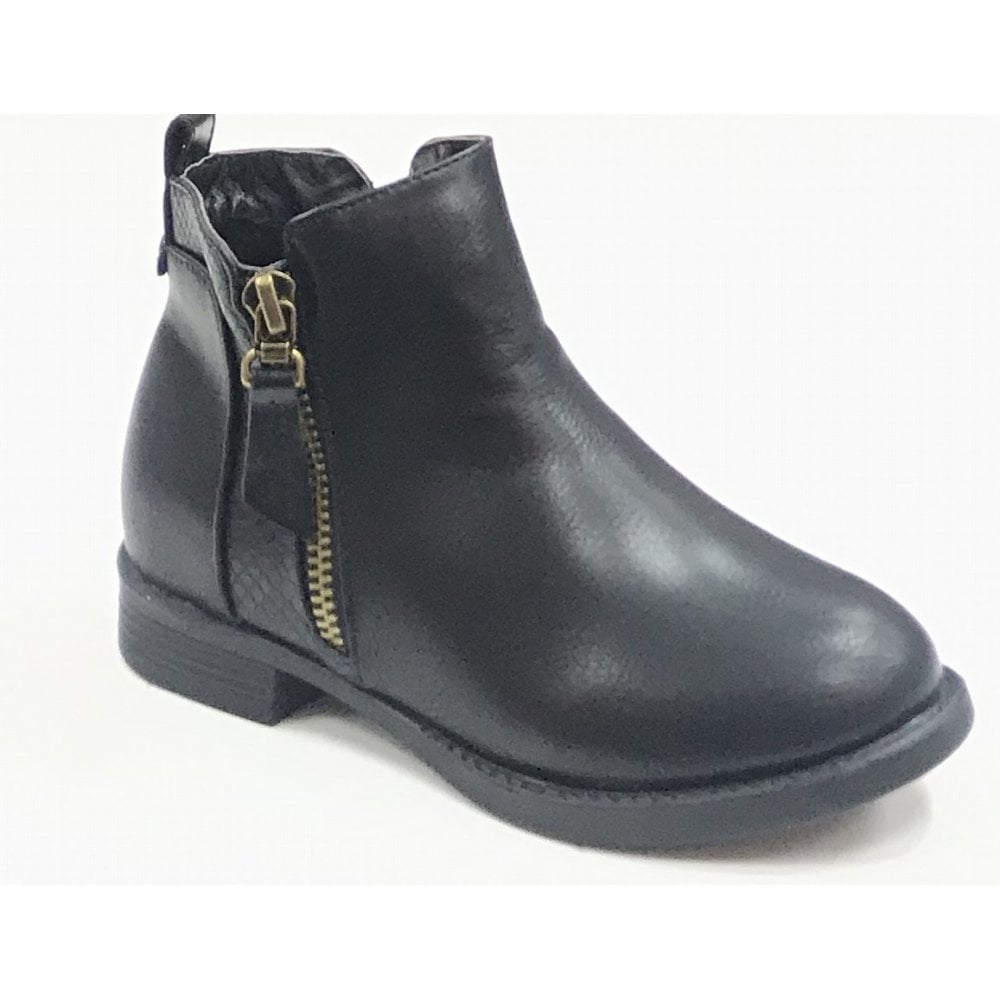 A2152 Zip Boot Black