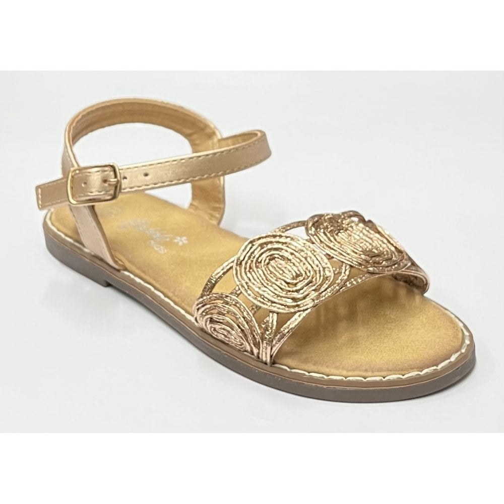 A2898 Circle Sandal Rose Gold