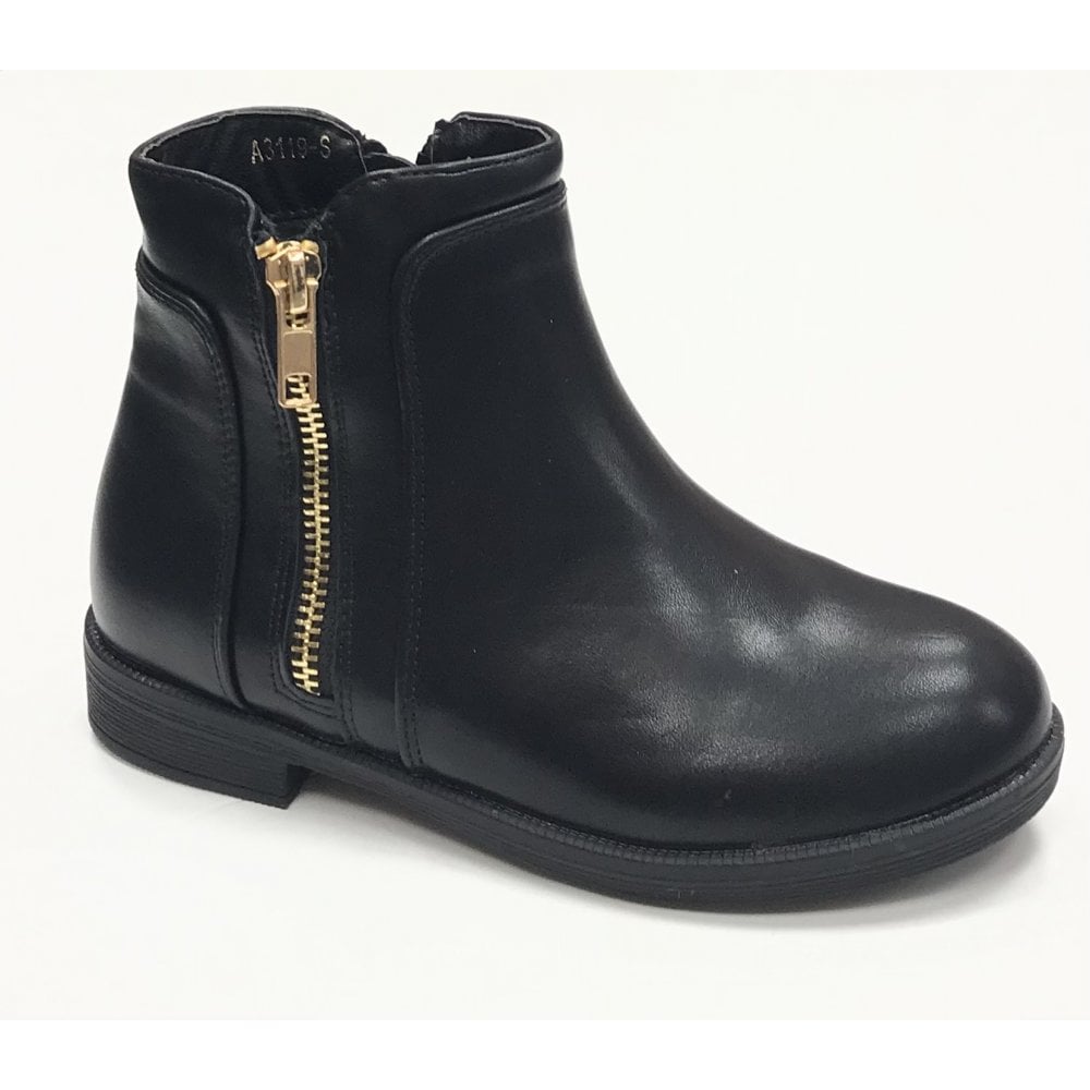 A3119 Black Chelsea Boot