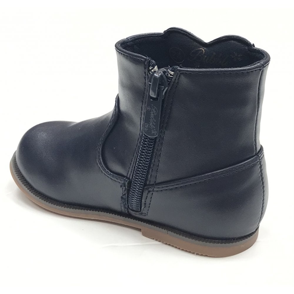 A3124 Navy Heart Boot