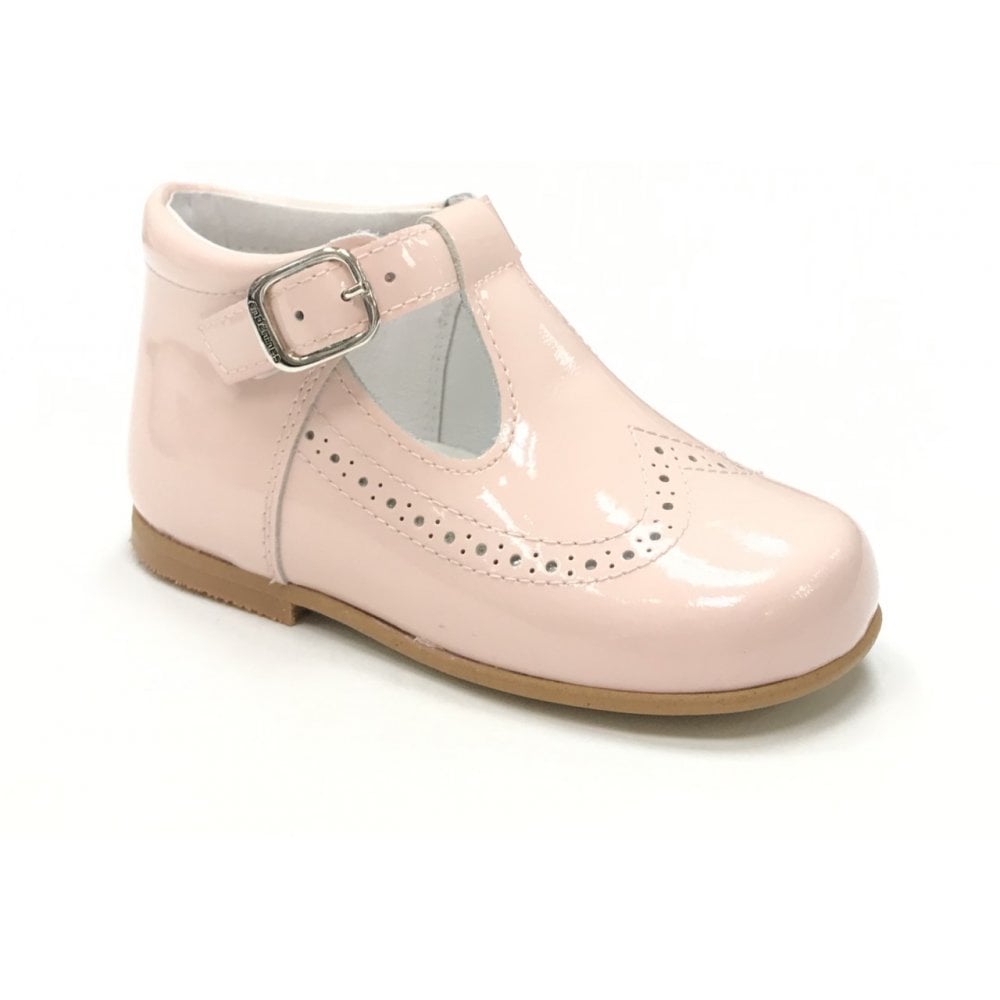 A71134 Pink T-Bar Shoes
