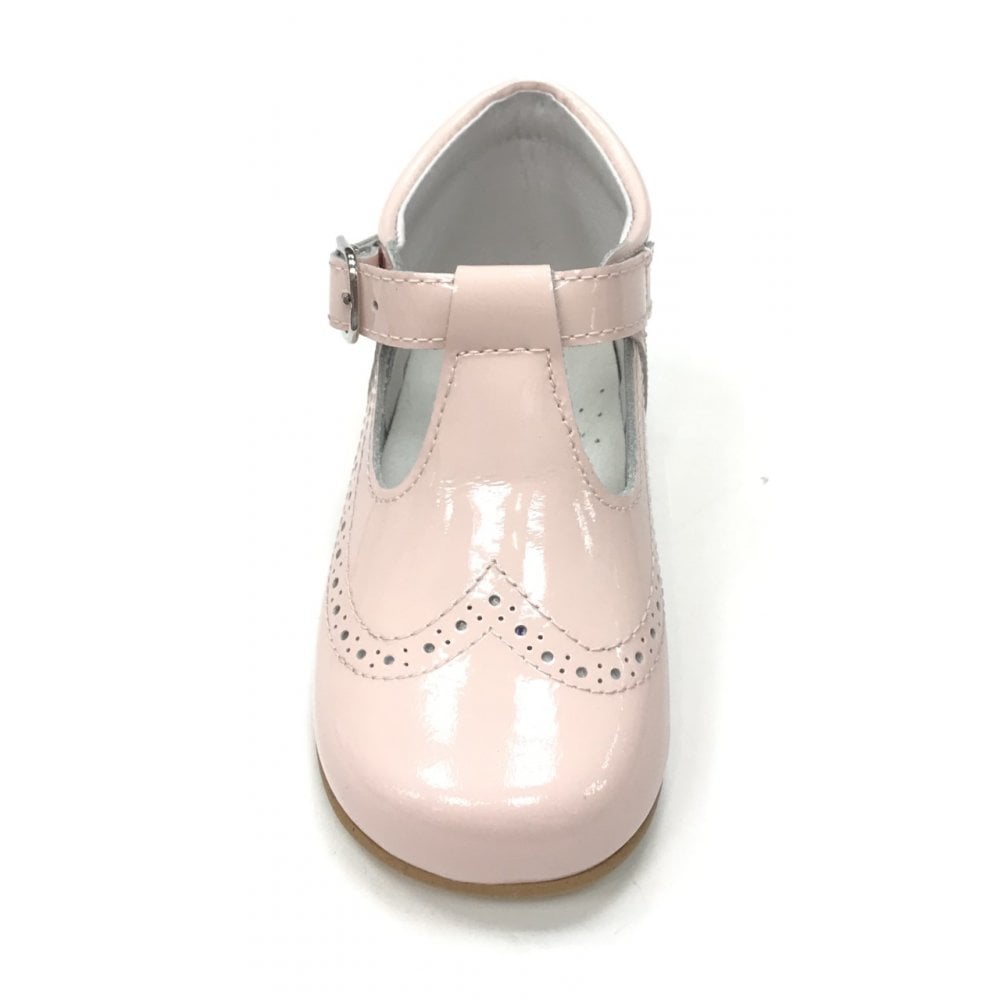 A71134 Pink T-Bar Shoes