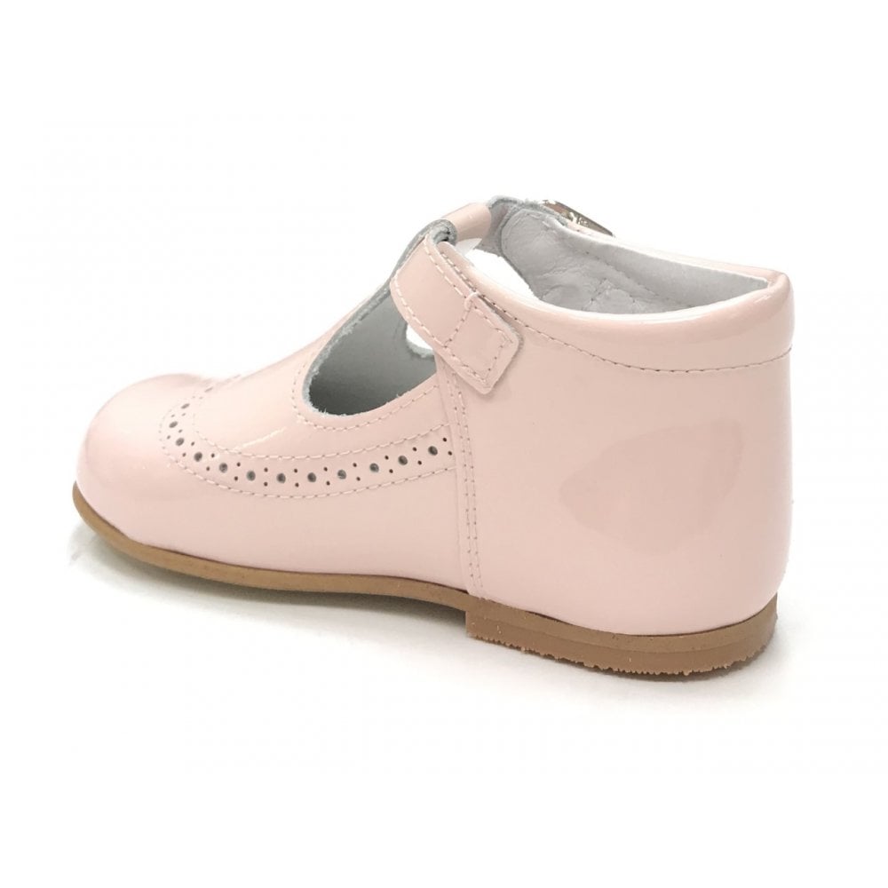A71134 Pink T-Bar Shoes