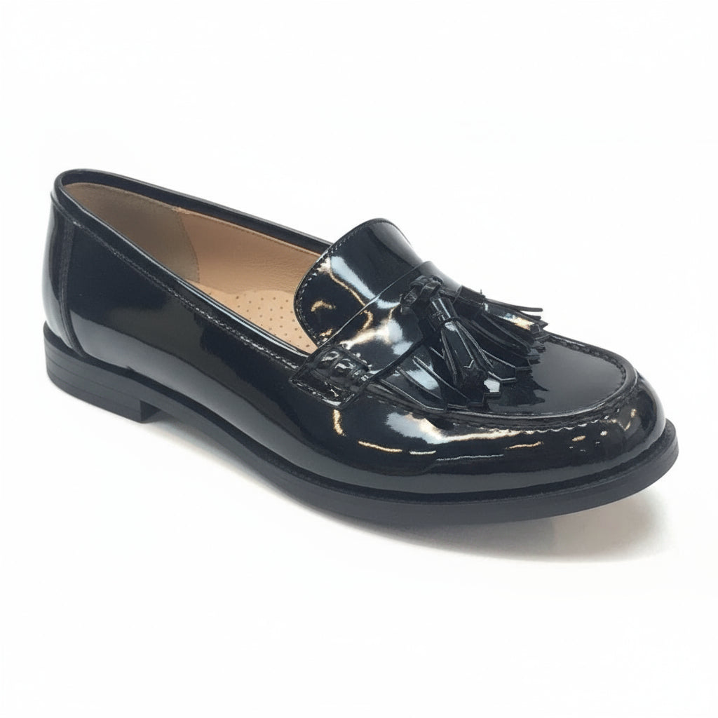 LBL1-K Kids Patent Tassel Loafer