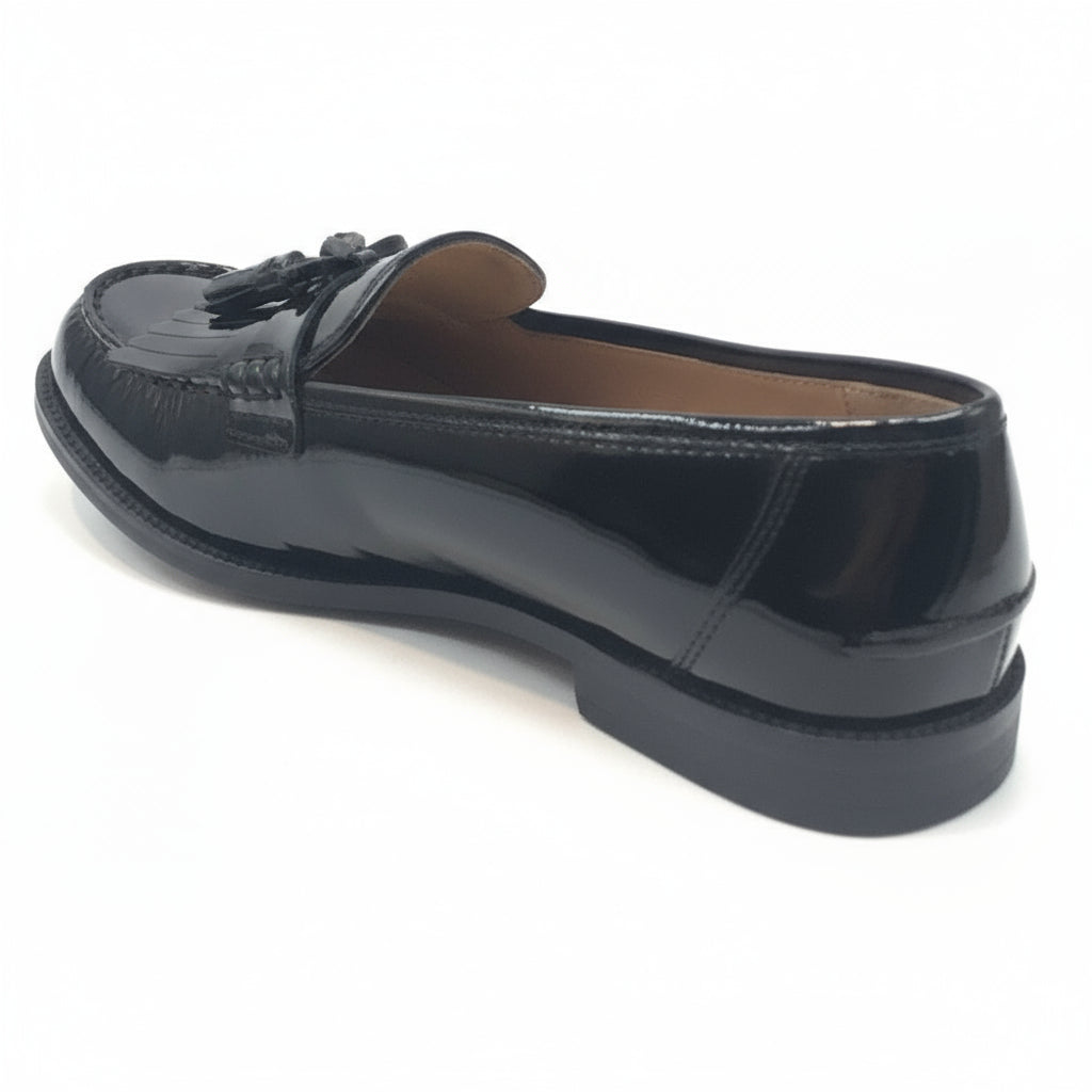 LBL1-K Kids Patent Tassel Loafer