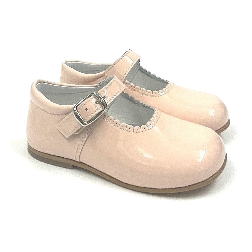 Mary Janes Girls Buckle Classic Shoe Pink Patent