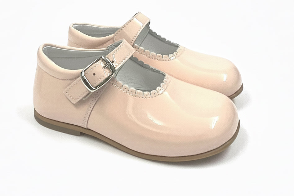Mary Janes Girls Buckle Classic Shoe Pink Patent