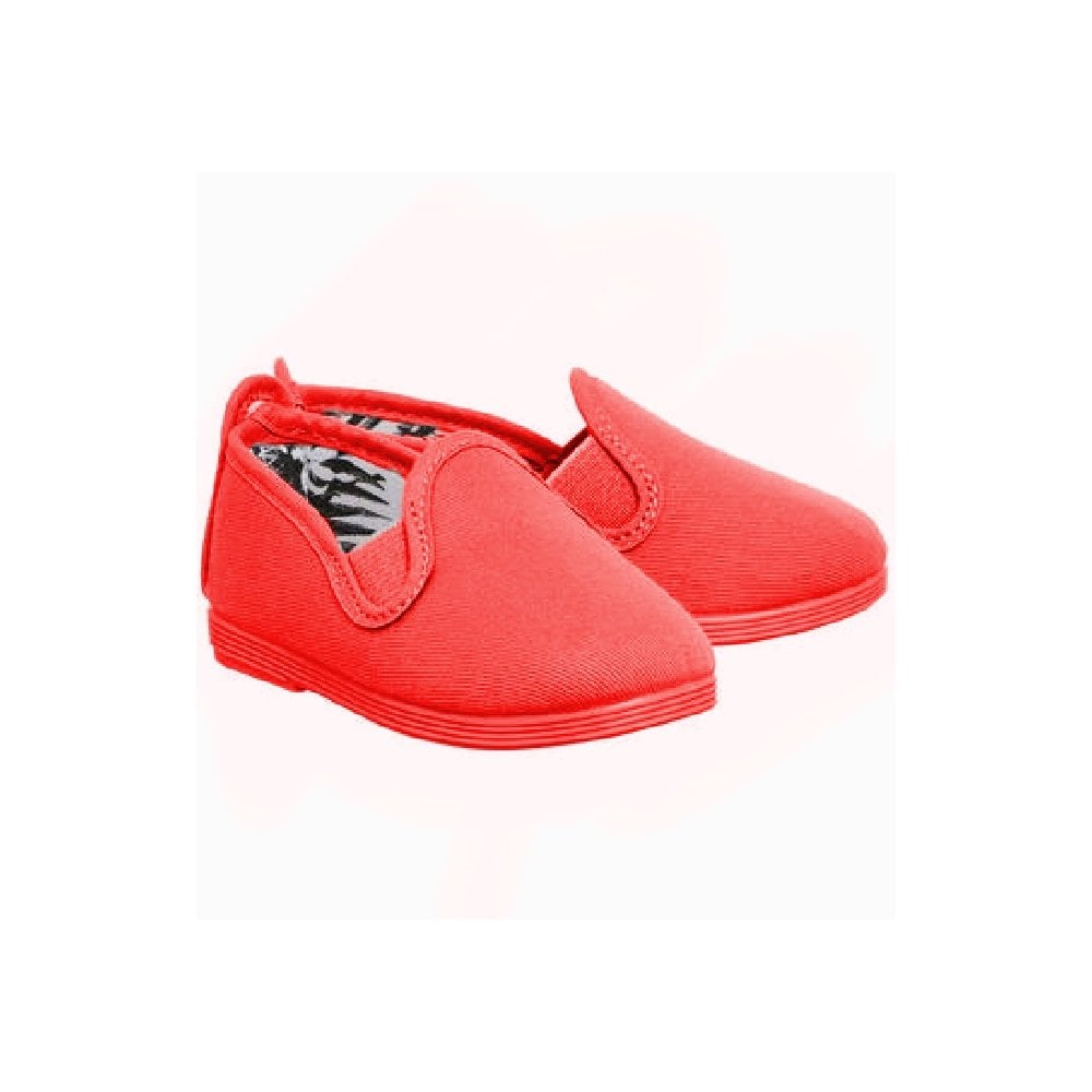 Kids Flossy Red/Red