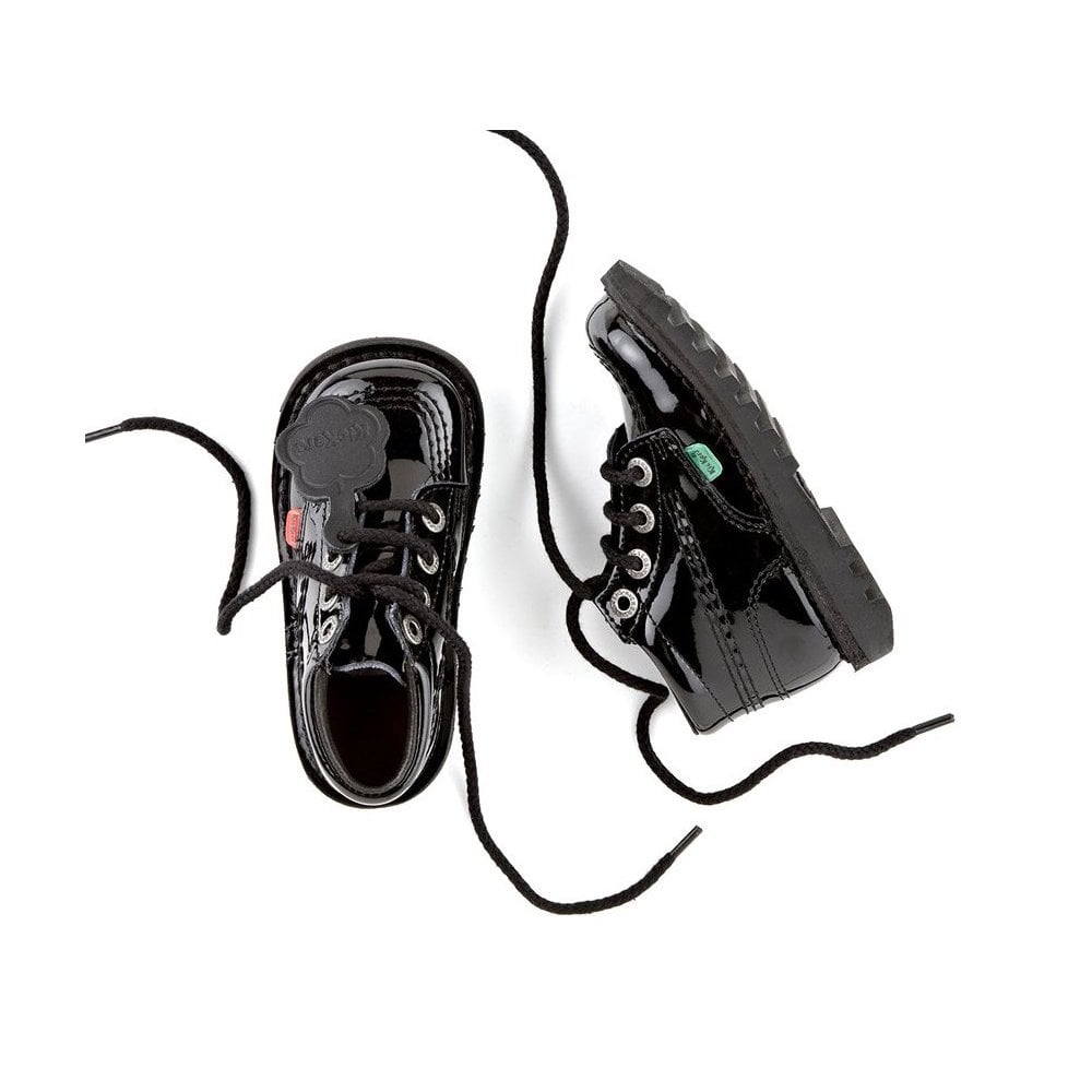 Kick Hi I Black Patent