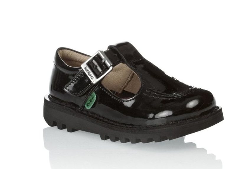 Kick T J Black Patent