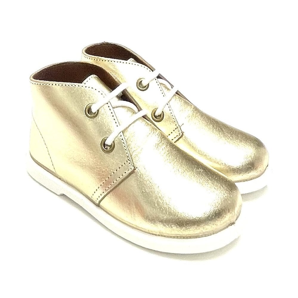 40200 Leather Boot Gold