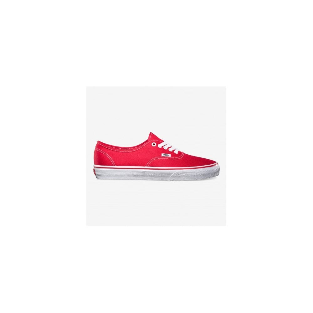 Authentic Red Vans